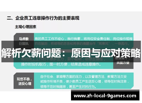 解析欠薪问题：原因与应对策略